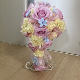 光るウェディング　ブーケ　レンタル