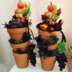 かぼちゃブドウハロウィンアレンジメント