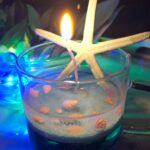 海のキャンドル | M&R happy 海のイメージキャンドル